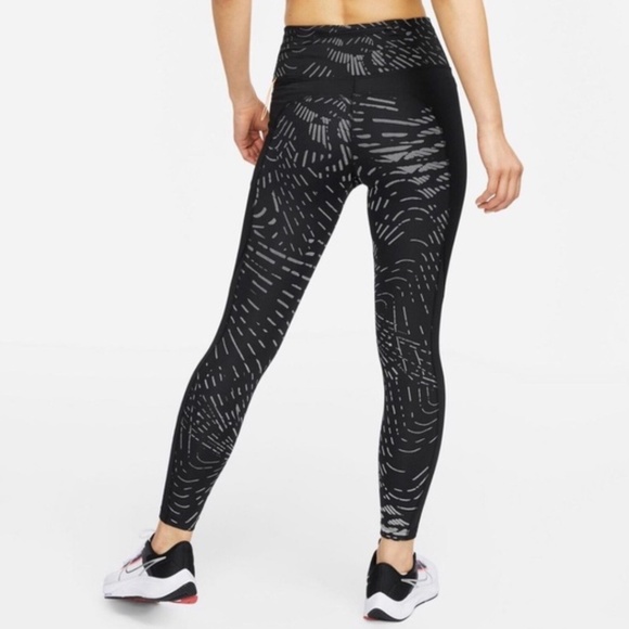 Women’s NIKE FAST RUN DIVISION Reflective TIGHT FIT LEGGINGS XS - Picture 6 of 6